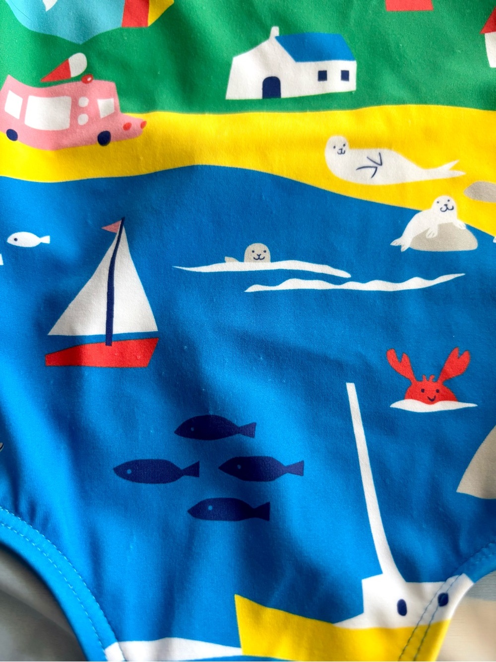 Mini Boden Seaside One‑Piece Swimsuit — 4–5Y / 110 cm - Picture 3 of 12